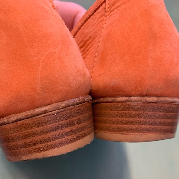 Stuart Weitzman - US 10 terricotta loafers gold and amber buckles - Picture 7 of 8